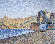 Paul Signac town beach collioure opus France oil painting artist